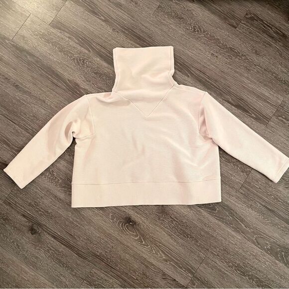 Varley ribbed crop turtleneck sweatshirt - Picture 8 of 9